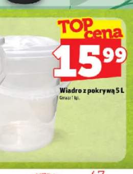 Wiadro z pokrywą 5 l
