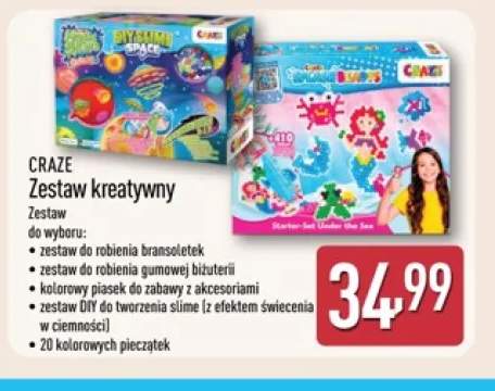 Zestaw do robienia bransoletek CRAZE +4 warianty