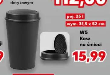 Kosz na śmieci W5