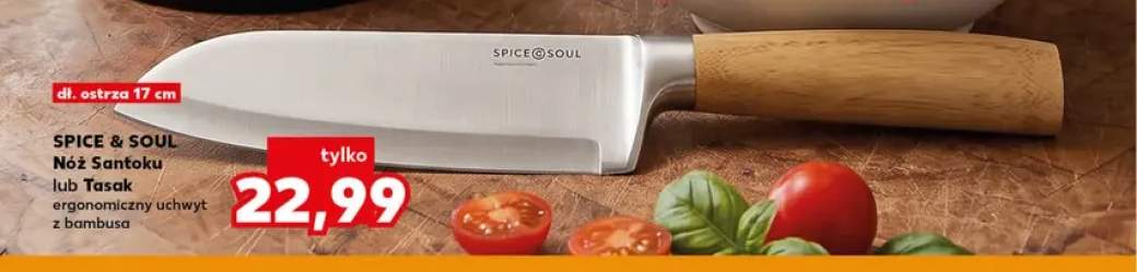 Nóż Santoku Spice & Soul 17 cm +1 wariant