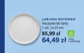 Naczynie do tarty Lubiana Rotondo ø 25 cm