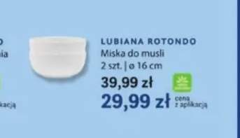 Miska do musli Lubiana Rotondo 2-pak ø 16 cm