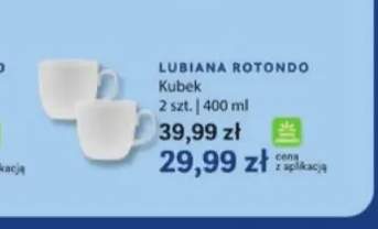 Kubek Lubiana Rotondo 2-pak 400 ml