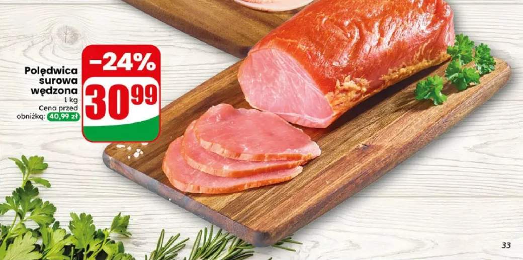 Polędwica surowa wędzona Agro Rydzyna