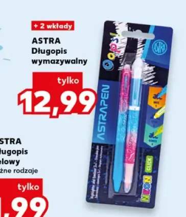 Długopis wymazywalny Astra Oops!