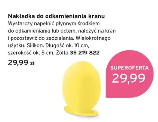 Nakładka do odkamieniania kranu