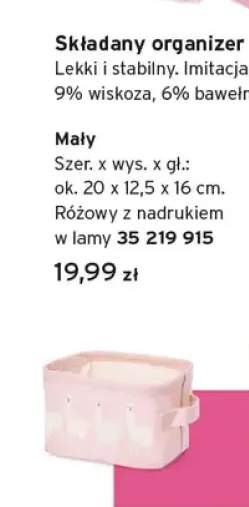 Składany organizer mały