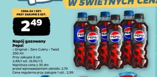 Napój gazowany Pepsi Original +2 warianty