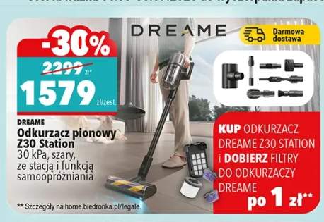 Odkurzacz pionowy Dreame Z30 Station