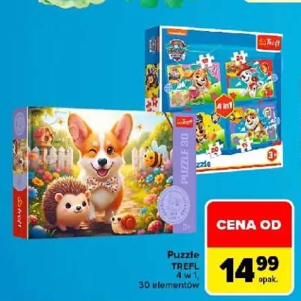Puzzle Trefl 4 w 1 30 elementów