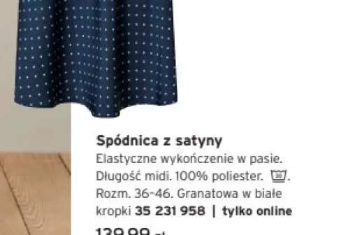 Legginsy z guzikami Tchibo granatowe