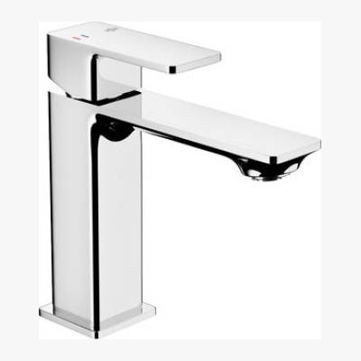 Bateria umywalkowa chrom 16.3 cm z korkiem klik-klak Dust KFA Armatura
