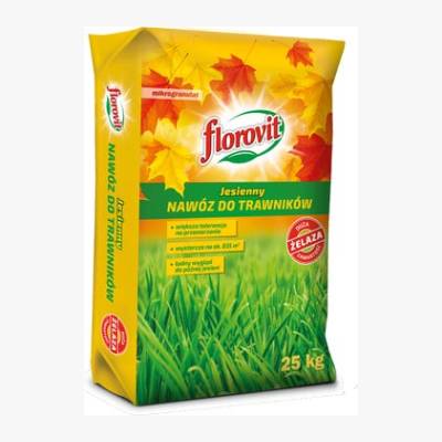 Nawóz do trawnika jesienny 25kg Florovit