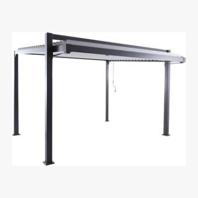 Pergola bioklimatyczna Clima Astra 319 x 380,5 cm antracyt Naterial