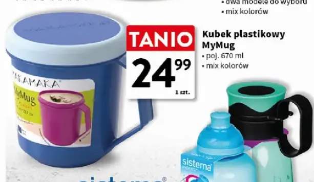 Kubek plastikowy MyMug Makamaka 670 ml