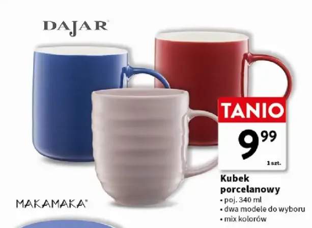 Kubek porcelanowy Dajar 340 ml