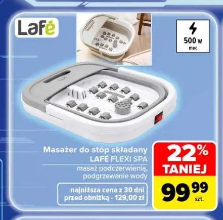 Masażer do stóp składany Lafé Flexi Spa