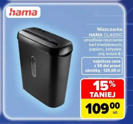 Niszczarka Hama Classic