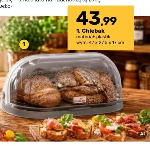Chlebak plastikowy