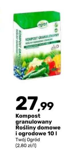 Kompost granulowany Rośliny domowe i ogrodowe Twój Ogród