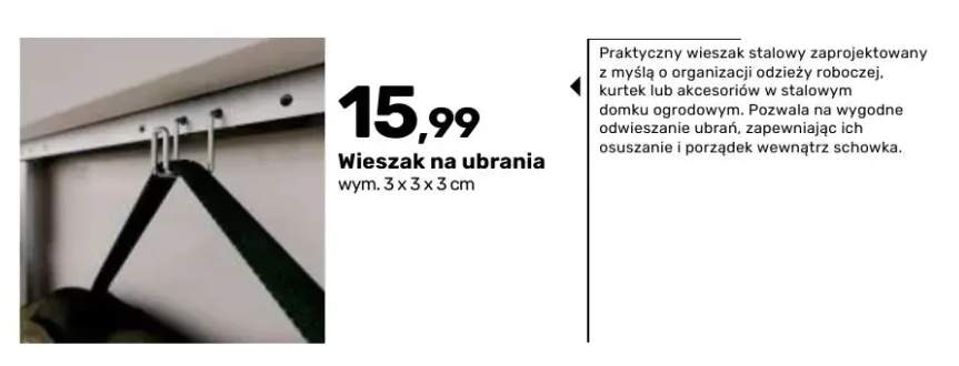 Wieszak na ubrania