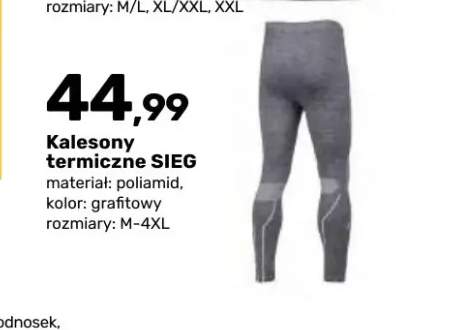 Kalesony termiczne SIEG