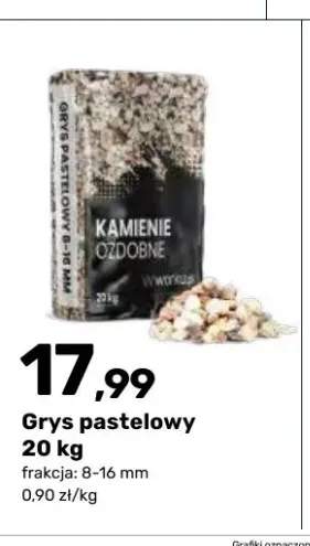 Grys pastelowy 20 kg