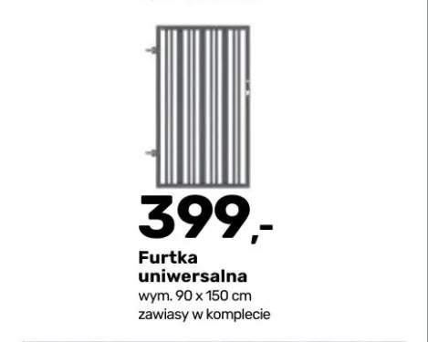 Furtka ogrodzeniowa uniwersalna Eryk