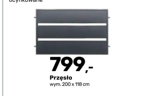 Przęsło ogrodzeniowe Milan