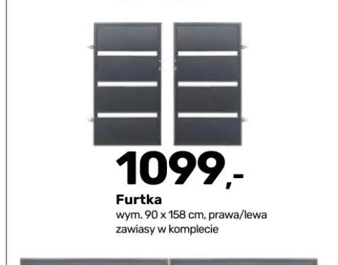 Furtka ogrodzeniowa Milan