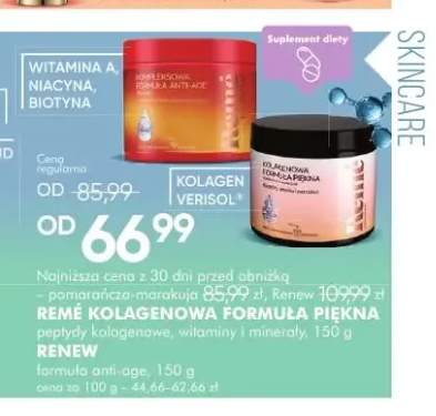 Suplement diety Remé Kolagenowa Formuła Piękna