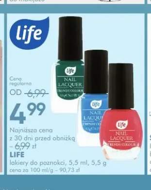 Lakier do paznokci Life