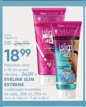 Serum modelujące do ciała Eveline Slim Extreme 4D +1 wariant