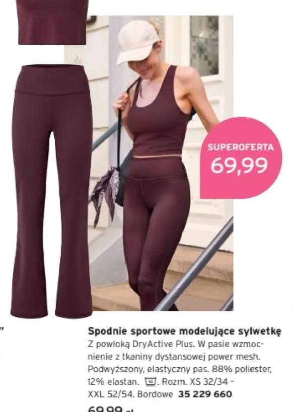 Spodnie sportowe modelujące sylwetkę Tchibo