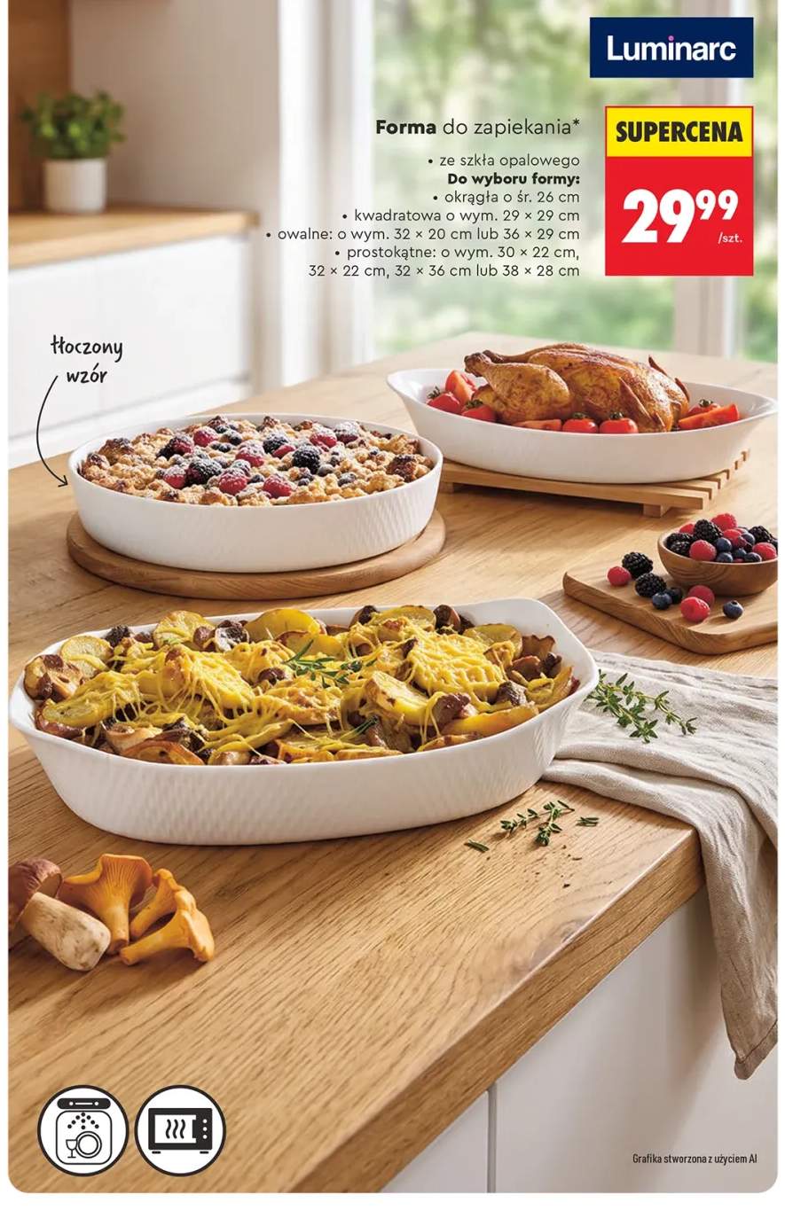 Forma do zapiekania okrągła Luminarc śr. 26 cm +3 warianty
