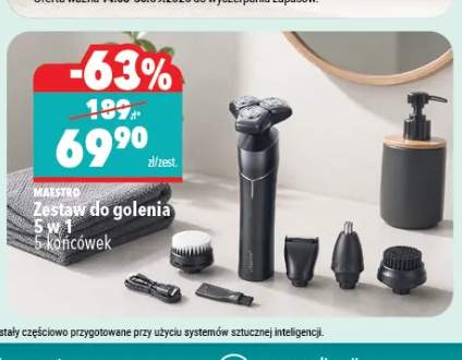 Zestaw do golenia Maestro 5 w 1
