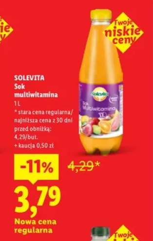 Sok multiwitamina Solevita