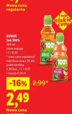 Sok Kubuś 100%