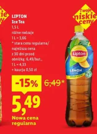 Herbata mrożona Lipton Ice Tea