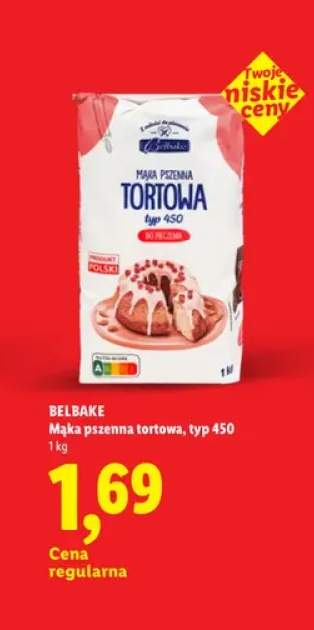 Mąka pszenna tortowa Belbake typ 450
