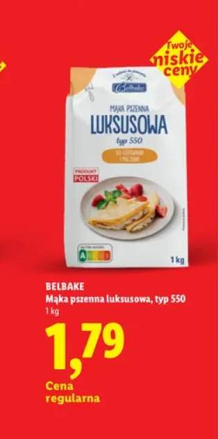 Mąka pszenna luksusowa Belbake typ 550