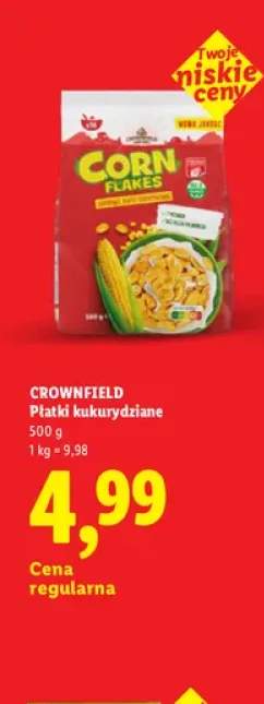 Płatki kukurydziane Crownfield