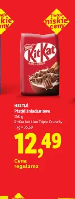 Płatki śniadaniowe Lion Triple Crunchy Nestlé +1 wariant