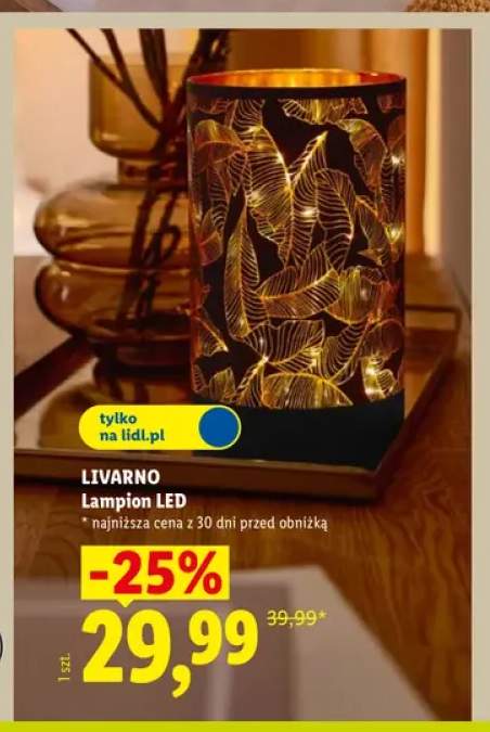 Lampion LED Livarno