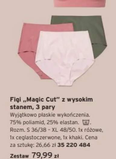Figi „Magic Cut” z wysokim stanem Tchibo