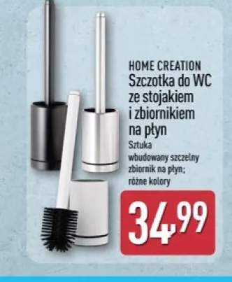 Szczotka do Wc ze stojakiem i zbiornikiem na płyn Home Creation