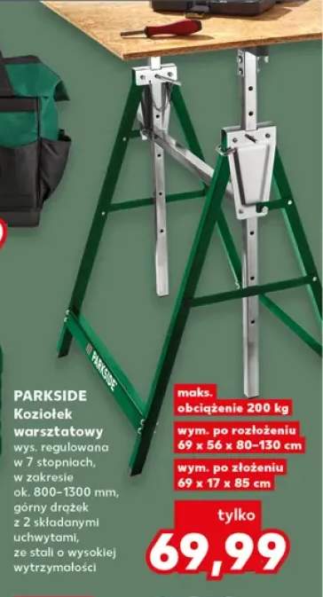 Koziołek warsztatowy Parkside