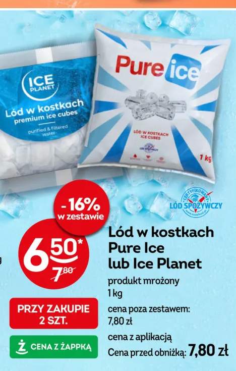 Lód w kostkach Pure Ice +1 wariant