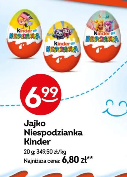 Jajko Niespodzianka Kinder