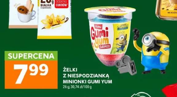 Żelki z niespodzianką Minionki Gumi Yum